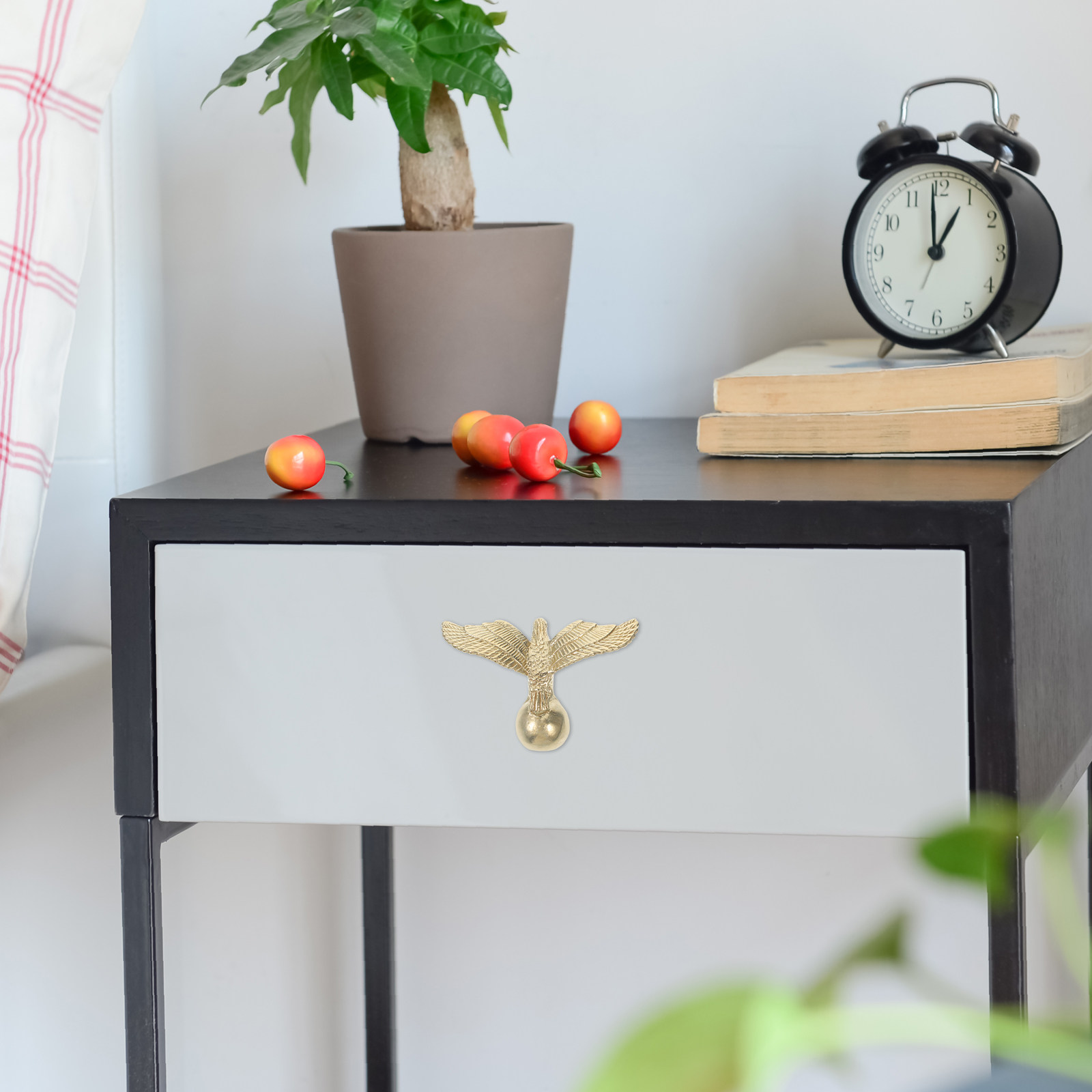 Unique Furniture Hardware - Eagle Cabinet Pull Brass Drawer Handle