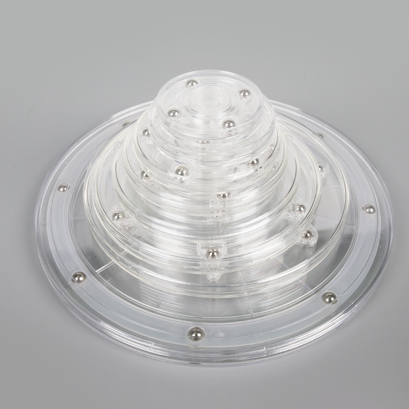 Turntable Acrylic 360 Rotating - Furniture Hardware Display review and price