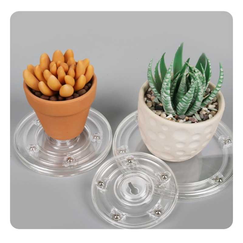 Turntable Acrylic 360 Rotating - Furniture Hardware Display review and price