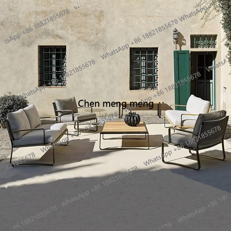 Outdoor Woven Sofa Set Corner  - Restoration Hardware Furniture Outdoor review and price