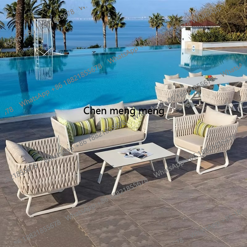 Outdoor Woven Sofa Set Corner  - Restoration Hardware Furniture Outdoor review and price
