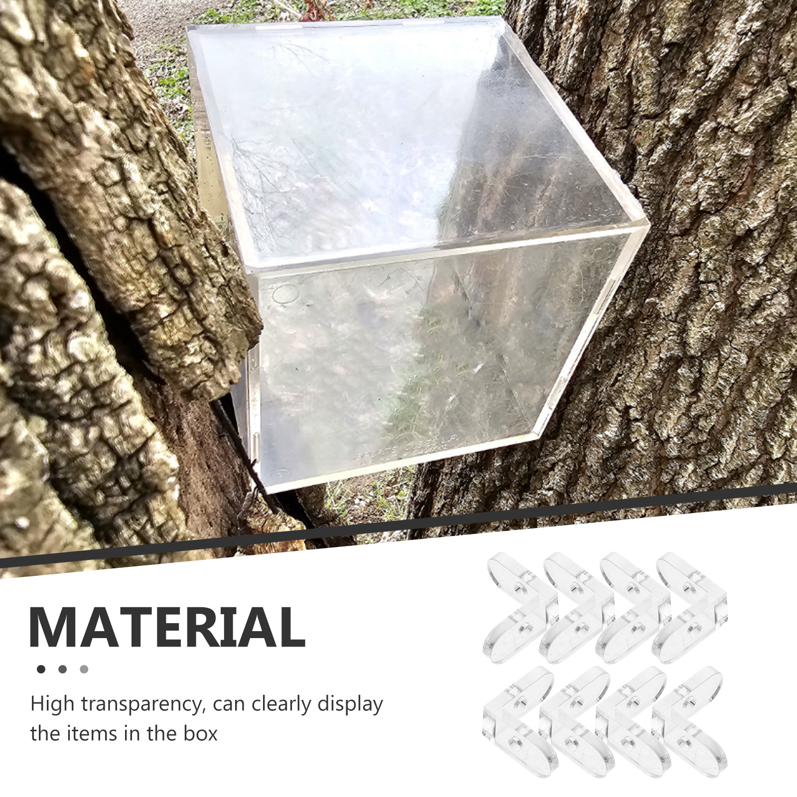15pcs Transparent Angle Braces - Corner Bracket Angle review and price