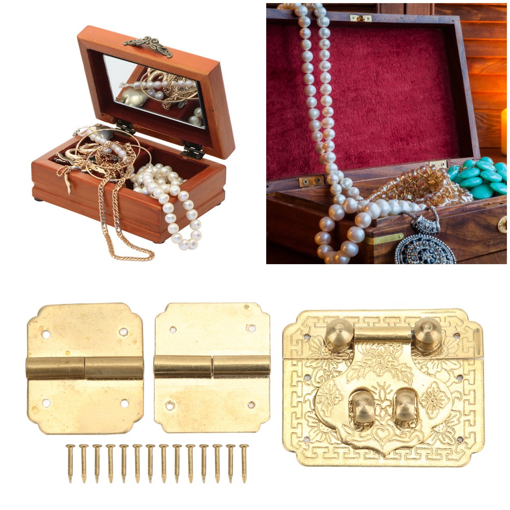 17pcs Jewelry Accessories Dura - Furniture Hardware Hinges review and price