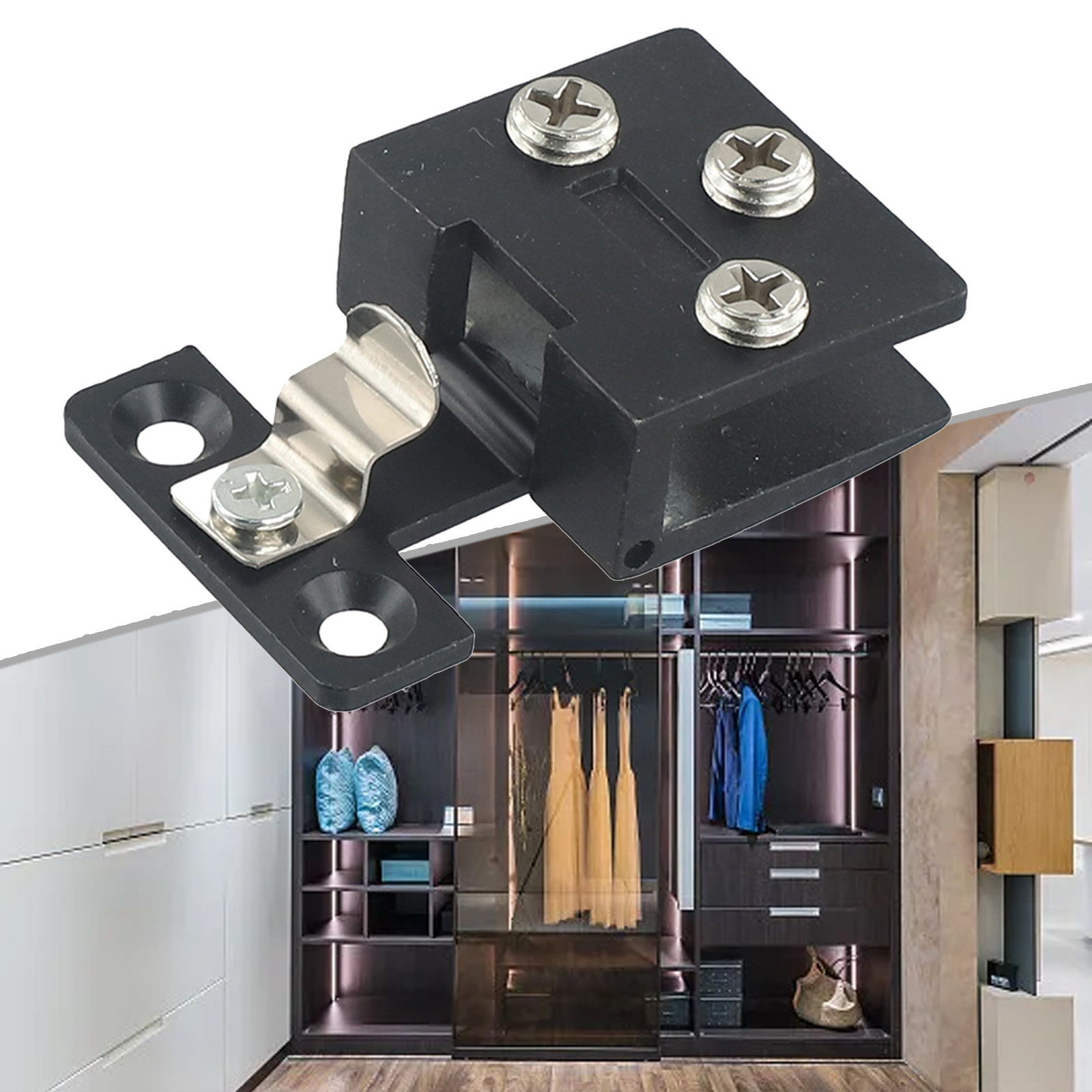 Punch-free Wine Cabinet Glass  - Furniture Hardware Display review and price
