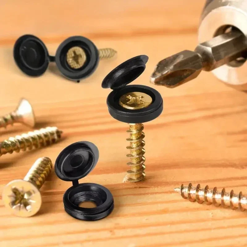 5/100PCS Hinged Plastic Screw  - Furniture Hardware Hinges review and price