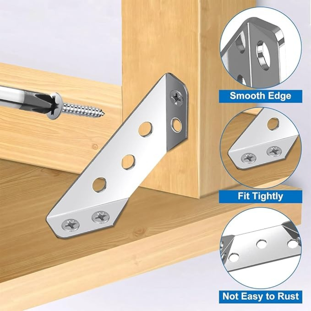 1-120Set Furniture Corner Conn - Furniture Hardware Fixing Screws review and price