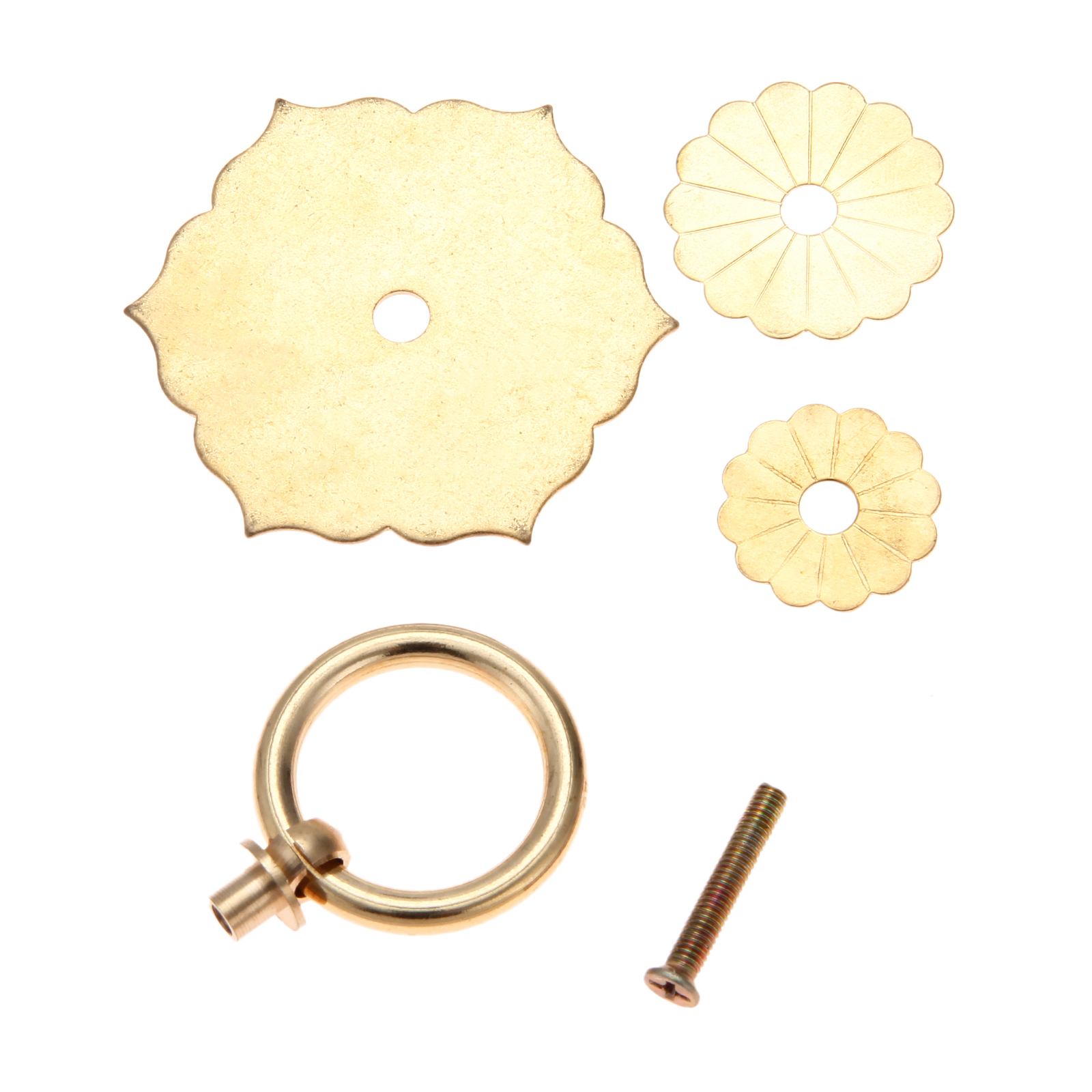 1PC 62*60mm Brass Unique Flowe - Unique Furniture Hardware review and price