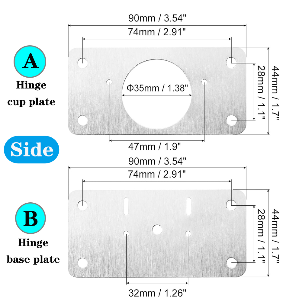 4/8/12 Kit Hinge Kit Cabinet D - Restoration Hardware Furniture Outdoor review and price