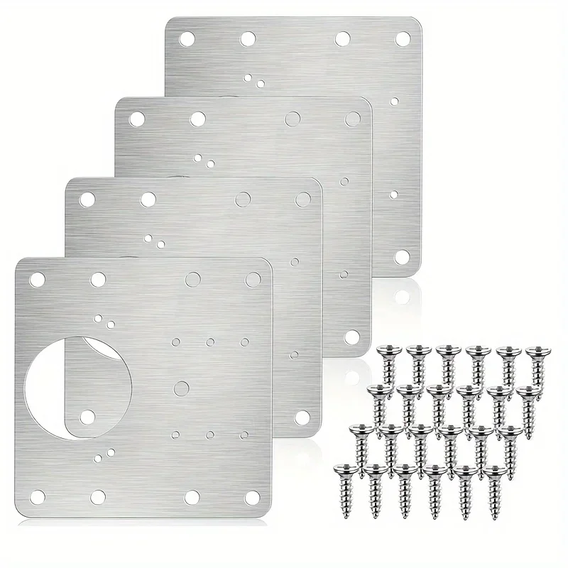 4-piece cabinet hinge repair p - Furniture Hardware Fixing Screws review and price