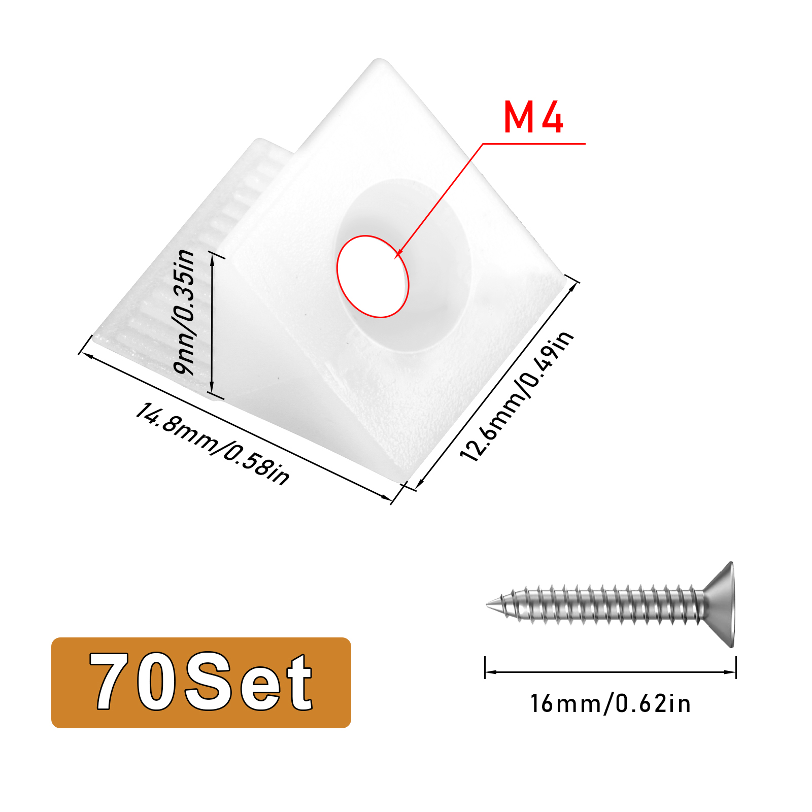 60set Repair Fixing Drawer Che - Furniture Hardware Fixing Screws review and price