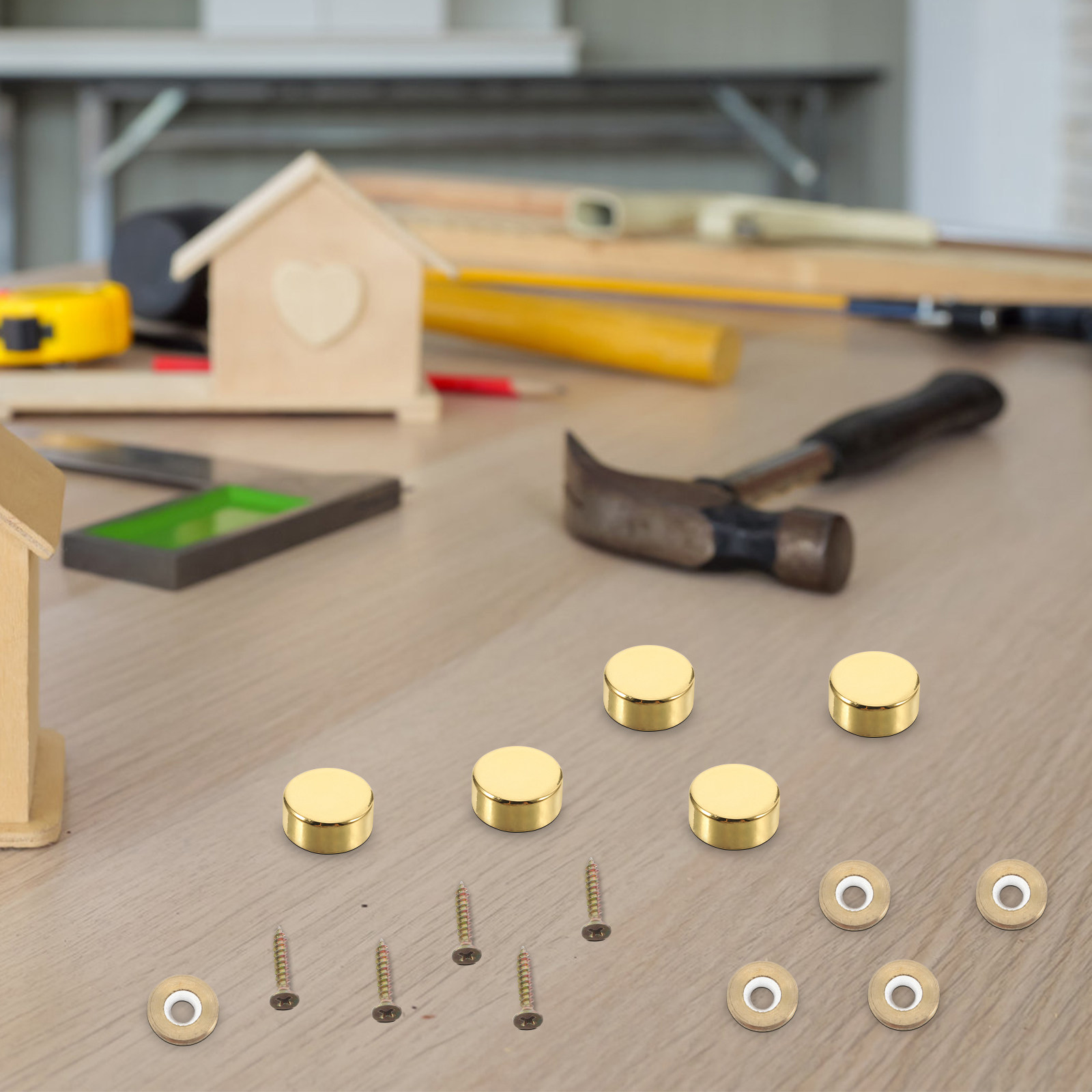 12Sets Decorative Screw Covers - Furniture Hardware Fixing Screws review and price