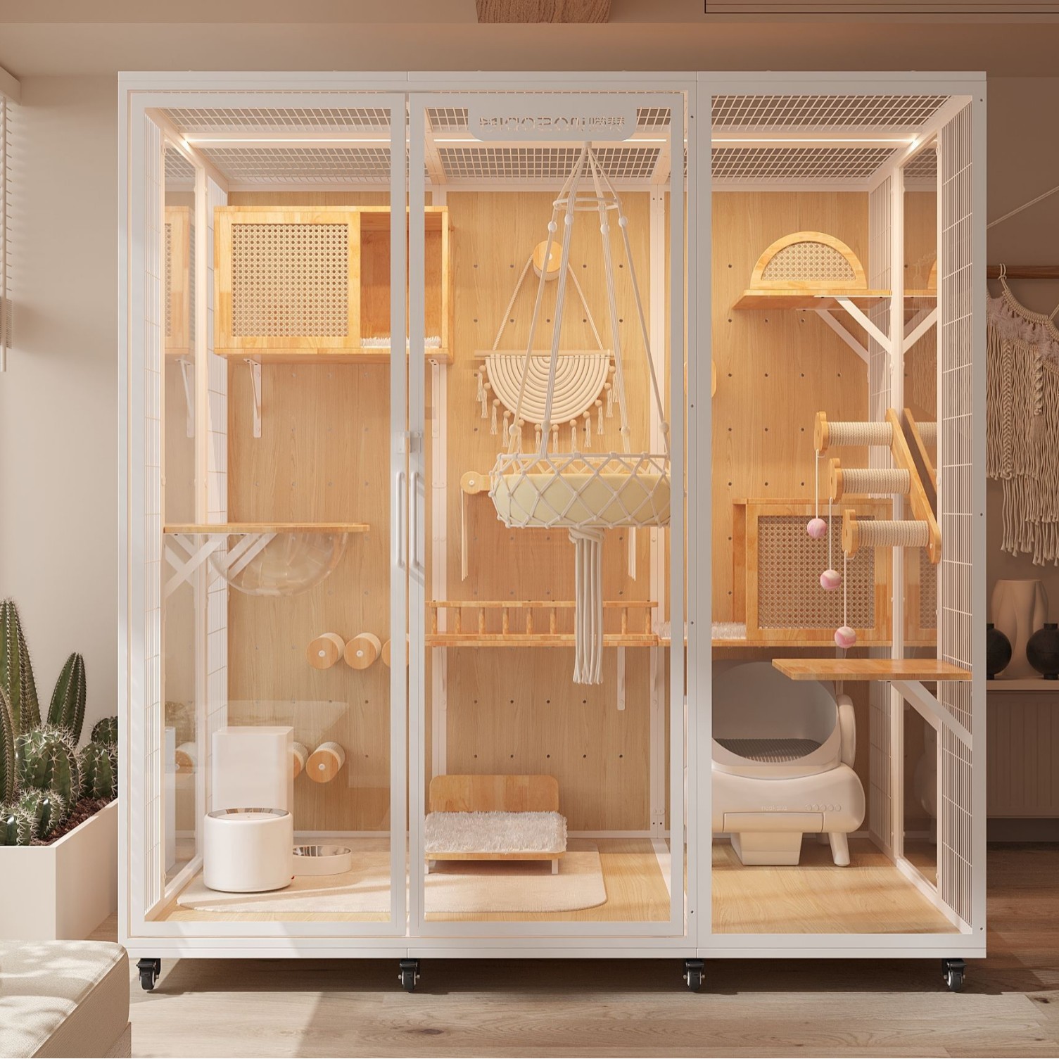 Cat Villa Cat Cage Oversized L - Furniture Hardware Display review and price