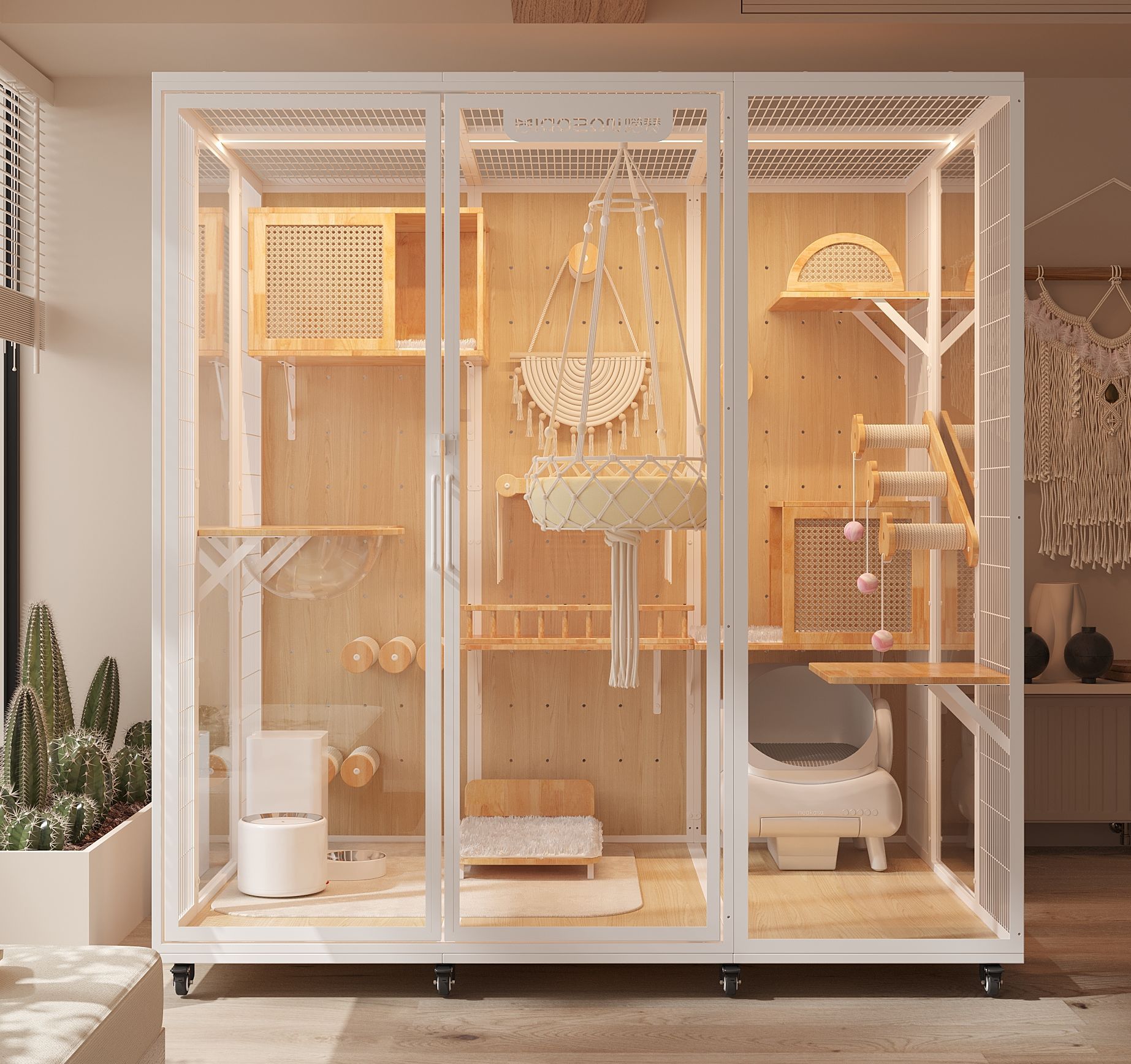 Cat Villa Cat Cage Oversized L - Furniture Hardware Display review and price